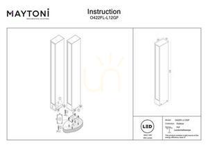 Svetelný stĺpik HOF O422FL-L12GF IP65 Maytoni small 7