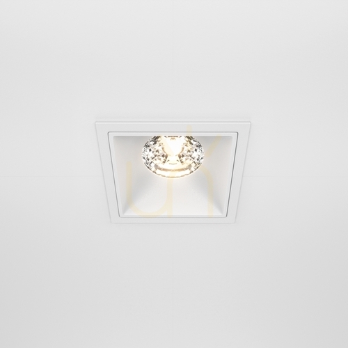 Skontrolujte ALFA LED vstavané svietidlo DL043-01-15W3K-SQ-W Maytoni