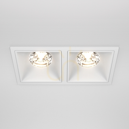 Skontrolujte ALFA LED vstavané svietidlo DL043-02-15W3K-SQ-W Maytoni