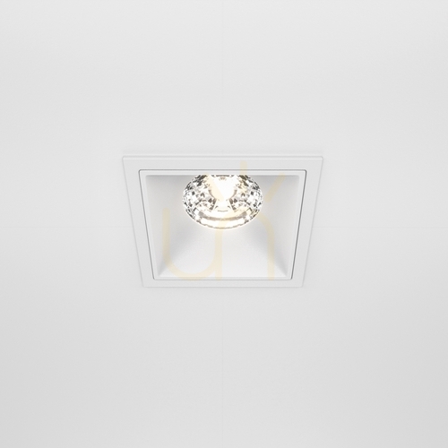 Skontrolujte ALFA LED vstavané svietidlo DL043-01-15W4K-D-SQ-W Maytoni