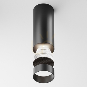 Čierne stropné LED svietidlo Maytoni FOCUS C056CL-L12B4K-W-B, 12 W, 4000 K small 4