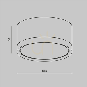 HOOP Plafond C086CL-GX53-SRD-W Maytoni small 6