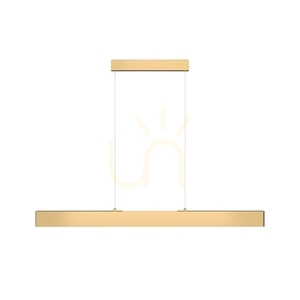 Závesné svietidlo Maytoni Step P010PL-L30G3K LED 30 W 3000 K zlaté 118,5 cm small 1