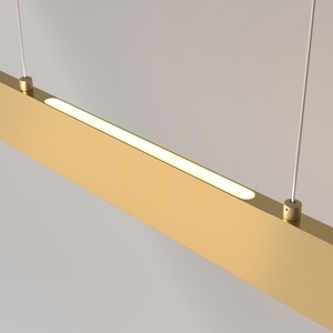 Závesné svietidlo Maytoni Step P010PL-L30G3K LED 30 W 3000 K zlaté 118,5 cm small 3