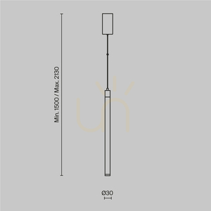 Závesné svietidlo RAY P022PL-L10W Maytoni small 9