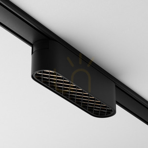 Magnetické LED svietidlo Maytoni Basis Grid Radity TR084-1-6W3K-B čierne 6 W 3000 K small 0