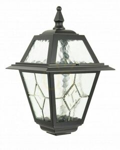 Vonkajšie stĺpikové svietidlo SU-MA K 1018 N čierne patinované vintage 30 cm small 0