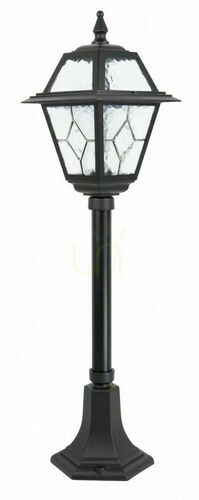 Skontrolujte Vonkajšia stojacia lampa SU-MA K 5002/3/N čierna patina 80 cm vitráž