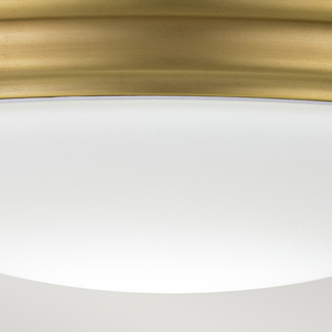 Brompton 1 Light Flush Mount Elstead small 4