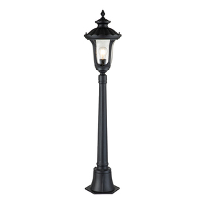 Chicago 1 Light Small Pillar Lantern Elstead small 0