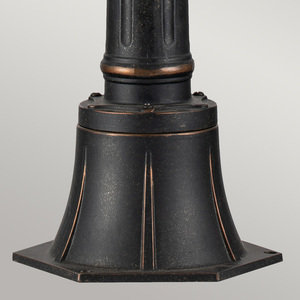 Cleveland 1 Light Small Pillar Lantern Elstead small 1