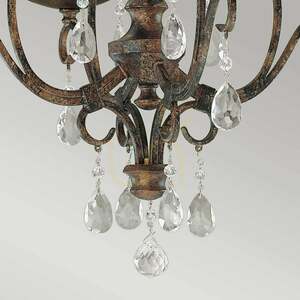 Luster Chateau - 4 svetelné zdroje - Mocha Bronze Elstead small 4