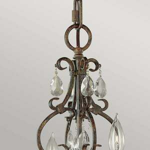 Luster Chateau - 4 svetelné zdroje - Mocha Bronze Elstead small 7