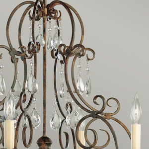 Luster Elstead Chateau so 6 svetlami small 1