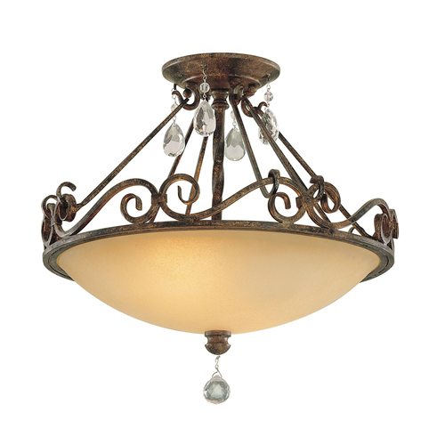 Skontrolujte Chateau 2 Light Semi-Flush Light Elstead