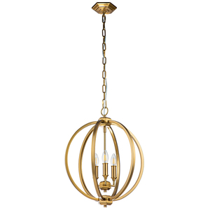 Corinne 3 Light Medium Pendant Elstead small 1