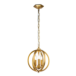Corinne 3 Light Small Pendant Elstead small 0