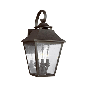 Galena 3 svetlá veľká nástenná lampa Elstead small 0