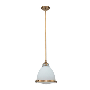 Závesné svietidlo Elstead Amelia stredné, 1 × E27, mosadz Heritage, HK-AMELIA-P-M-HB small 1