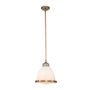 Závesné svietidlo Elstead Amelia stredné, 1 × E27, mosadz Heritage, HK-AMELIA-P-M-HB small 0