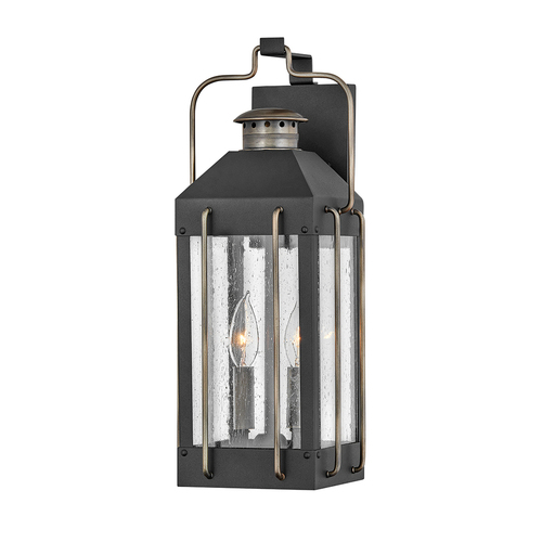 Skontrolujte Fitzgerald 2 svetlá stredná nástenná lampa Elstead