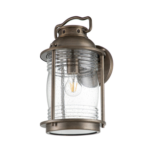 Vonkajšia nástenná lucerna Elstead Ashland Bay veľká leštený bronz E27 max. 60 W IP44 KL-ASHLANDBAY2-L-BU small 1