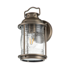Vonkajšia nástenná lucerna Elstead Ashland Bay malá leštený bronz E27 max. 60 W IP44 KL-ASHLANDBAY2-S-BU small 1