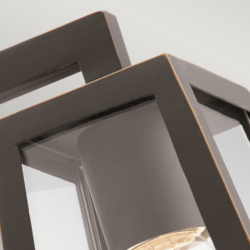 Skontrolujte Malý nástenný lampáš Delison - 1 zdroj svetla - Rubbed Bronze Elstead