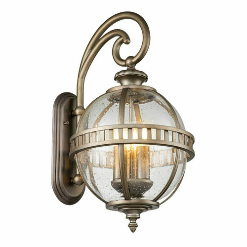 Skontrolujte Halleron 3 svetlá nástenná lampa Elstead