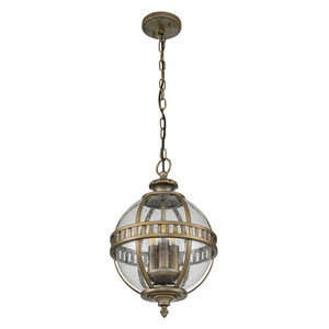 Halleron 3 Light Chain Lantern Elstead small 1