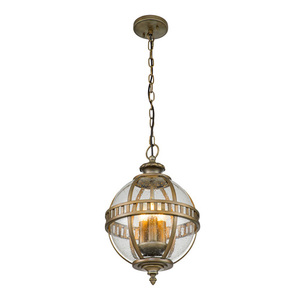 Halleron 3 Light Chain Lantern Elstead small 0