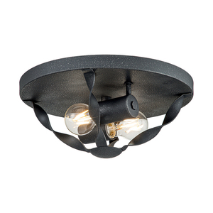 Bradbury 2 Light Flush Mount Elstead small 0