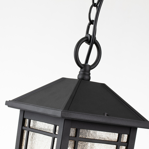 Skontrolujte Vonkajší závesný lampáš Elstead Cedar Point, čierny, 1×E27