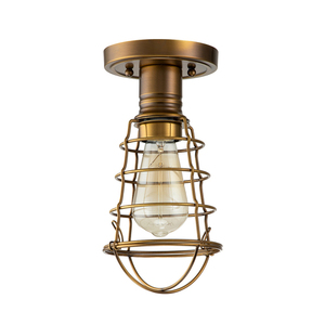 Mixon 1 Light Semi-flush Mount Elstead small 1