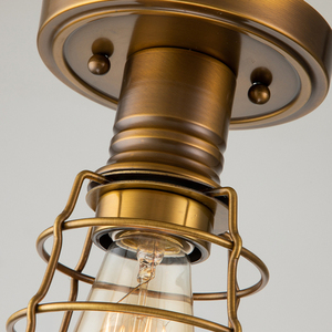 Mixon 1 Light Semi-flush Mount Elstead small 4