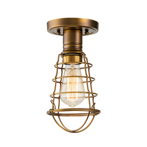 Mixon 1 Light Semi-flush Mount Elstead small 0