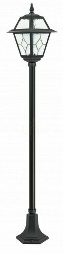 Skontrolujte Vonkajšia stojacia lampa SU-MA čierna patina 160 cm vitráž K 5002/1/N