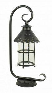 Vonkajšia stojaca lampa SU-MA Toledo K 4011/1/R čierna patina 54 cm small 0