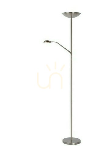 Skontrolujte Stojacia lampa Lucide ZENITH LED strieborná 180 cm 24 W 19791/24/12