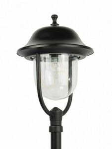 Vonkajšie stojace svietidlo SU-MA Prince čierne 87 cm E27 K 5002/3/O small 1