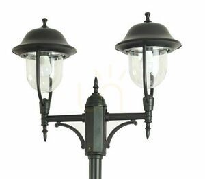 Vonkajšia stojaca lampa SU-MA Prince čierna patina 2x60 W OGMWN 2 O small 1