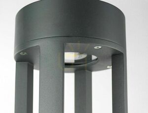 Vonkajšie LED stĺpové svietidlo SU-MA Fan Max 300 cm tmavý popol FMAX-3000 small 1