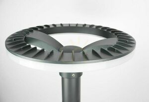 Vonkajšie stĺpové svietidlo SU-MA STR-2500 255 cm 44W LED tmavý popol small 1