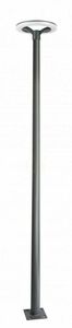 Vonkajšie stĺpové svietidlo SU-MA STR-2500 255 cm 44W LED tmavý popol small 0