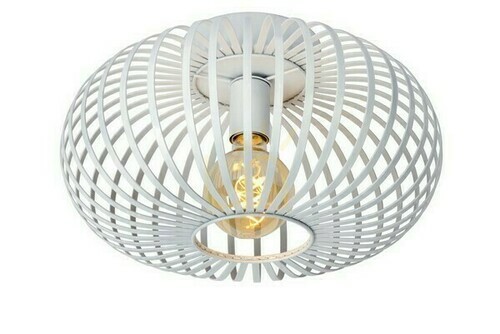 Skontrolujte Plafón Lucide MANUELA biely 40 cm kov E27 78174/40/31