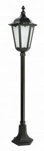 Vonkajšia stojacia lampa SU-MA čierna vintage 114 cm K 5002/2 small 0