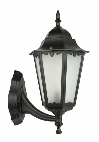Skontrolujte Vonkajšie nástenné svietidlo SU-MA Retro Classic II čierna patina K 3012/1/DH g