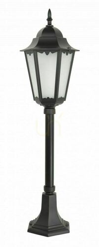 Skontrolujte Vonkajšia stojaca lampa SU-MA retro čierna patina 85 cm K 5002/3/H