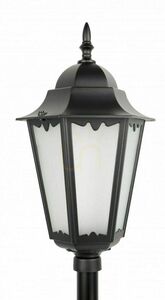 Vonkajšia stojacia lampa SU-MA Retro Classic II čierna 115 cm K 5002/2/H small 1
