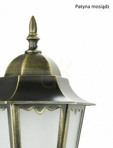 Vonkajšia stojacia lampa SU-MA Retro Classic II čierna 115 cm K 5002/2/H small 7